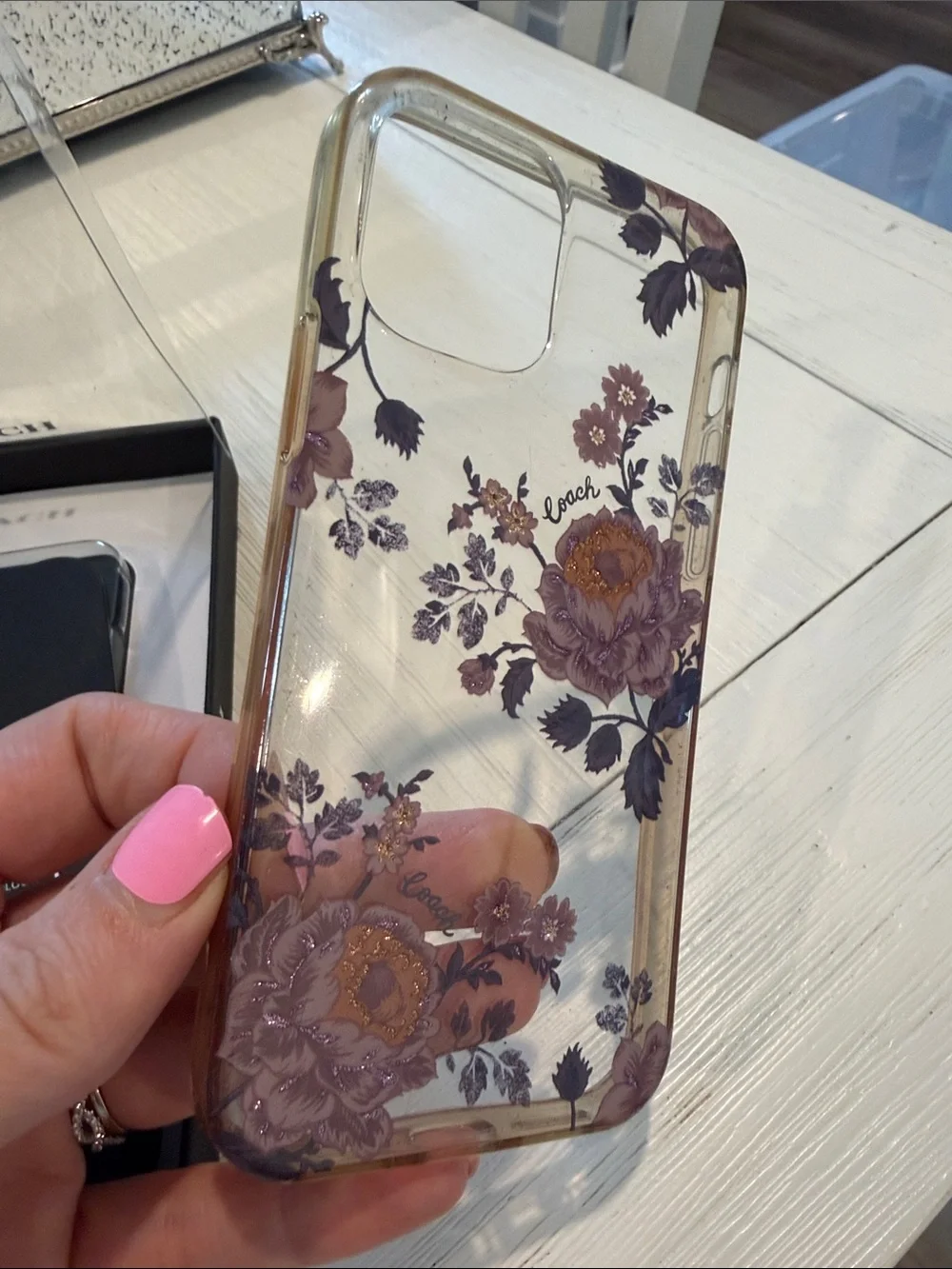 Coach phone case